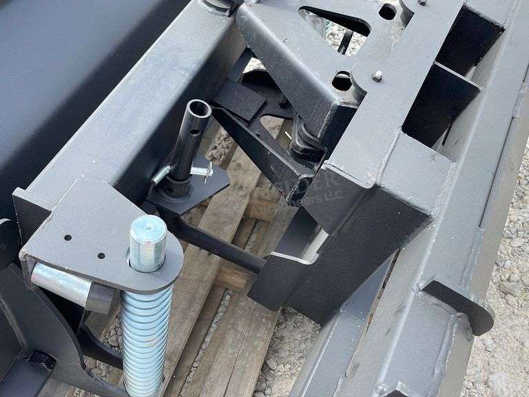 Unused 86" skid steer snow plow