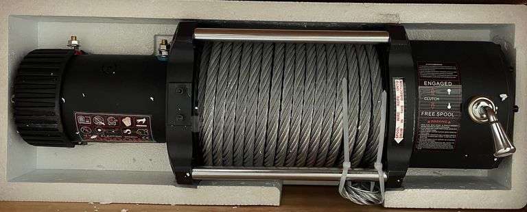Unused 20,000 lb. electric winch