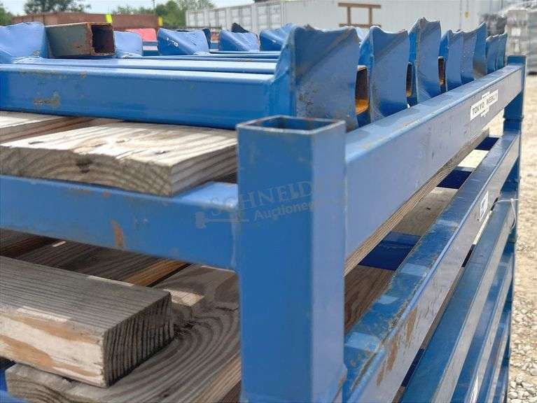 4'x42" steel shelf w/ adjustable shelf leg height