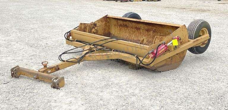 7' pull type scraper