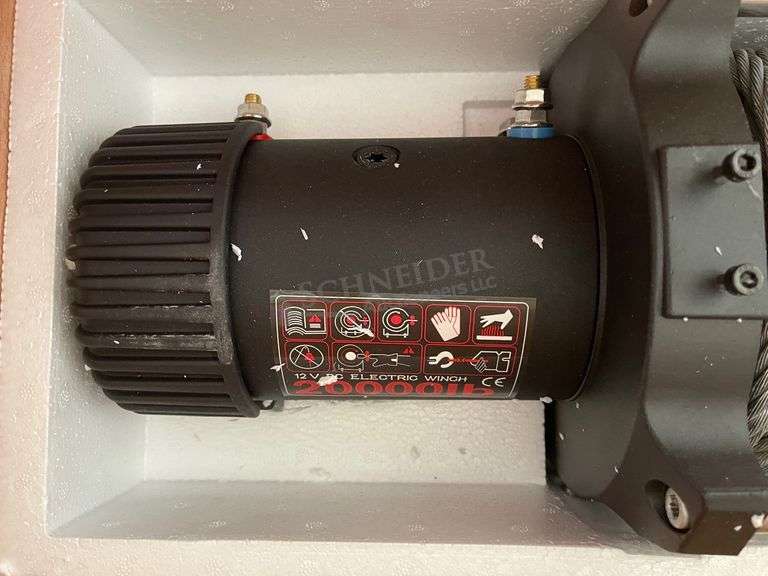 Unused 20,000 lb. electric winch