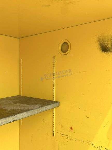 59" wide steel flammables cabinet