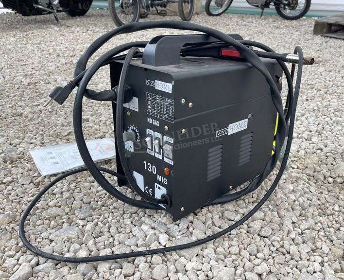 Vivo Home 130 mig welder, 110 volts