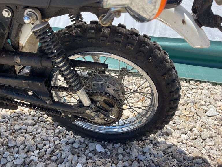1978 Kawasaki KM100 motorcycle, not running