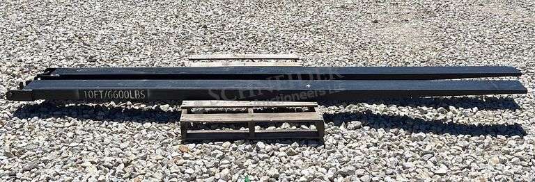 Unused 10' fork extensions