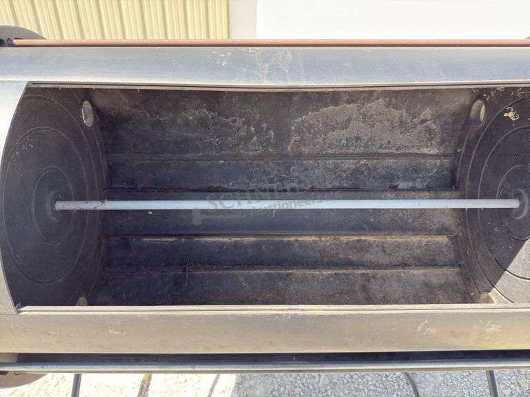 Garden Way spin composter on stand