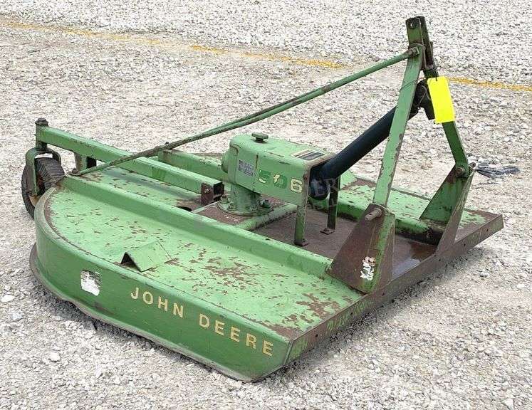 John Deere 506 5' 3-point brush hog