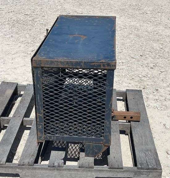 Receiver hitch carry all box