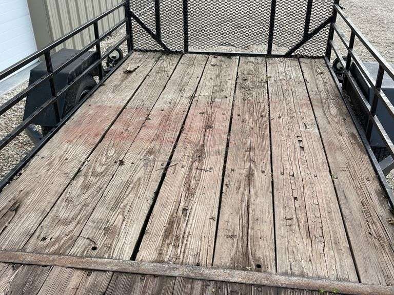1985 6'x11' homemade utility trailer