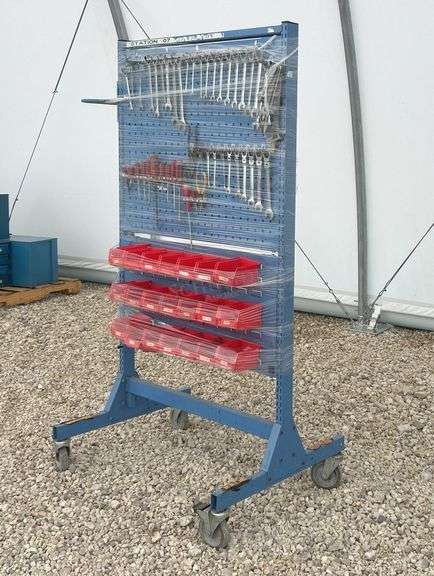 3' wide rolling organizer w/ tools
