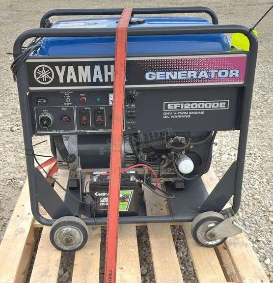 Yamaha EF12000DE portable generator