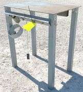 23"x36" steel welding table