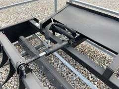 Unused 6' skid steer grader scraper w/ hydraulic scarifer