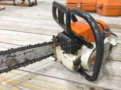 Stihl Wood Boss 028AV chainsaw w/ case