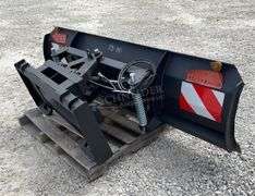 Unused 86" skid steer snow plow