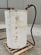 300 gallon steel fuel tank w/ stand