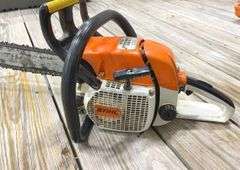 Stihl Wood Boss 028AV chainsaw w/ case