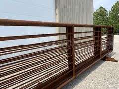 6- unused 24' freestanding corral panels