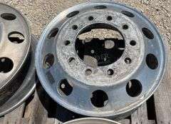 4- 22.5" aluminum rims