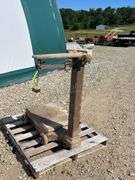 Howe platform scale w/ weights
