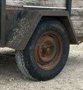 Homemade 6'x8' tilt bed utility trailer