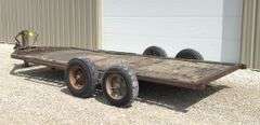 6'x14' homemade farm trailer