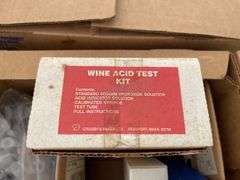 Group of home winemaking equipment