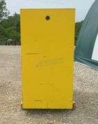 59" wide steel flammables cabinet