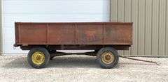 John Deere wagon gear w/ all steel 6'x12' grain bed