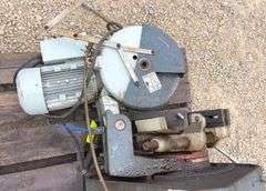Optimum CS350 circular metal saw on stand