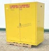 59" wide steel flammables cabinet