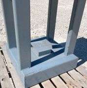 46" wide irregular shaped welding table