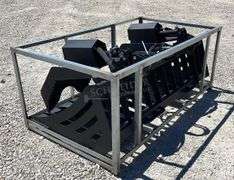 Unused 6' skid steer brush grapple