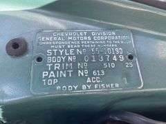 1955 Chevrolet Bel Air sedan