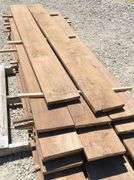 Group of 1" thick rough sawn walnut lumber