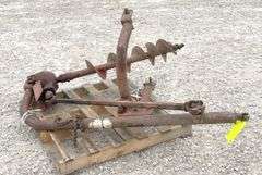 3-point post hole digger w/ 9" auger