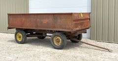 John Deere wagon gear w/ all steel 6'x12' grain bed