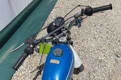 1978 Kawasaki KM100 motorcycle, not running