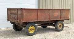 John Deere wagon gear w/ all steel 6'x12' grain bed
