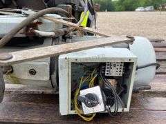Optimum CS350 circular metal saw on stand