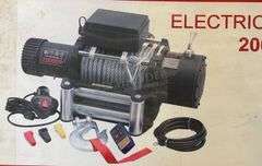 Unused 20,000 lb. electric winch