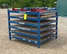 4'x42" steel shelf w/ adjustable shelf leg height