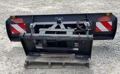 Unused 86" skid steer snow plow