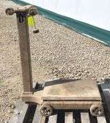Howe platform scale w/ weights