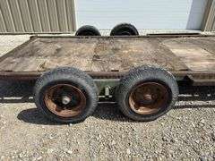 6'x14' homemade farm trailer