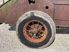 John Deere model H ground drive manure spreader