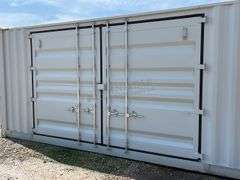 40' storage container w/ 2 side doors