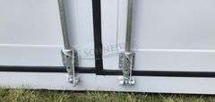 40' storage container w/ 4 side doors