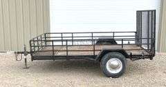 1985 6'x11' homemade utility trailer