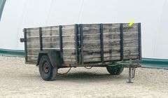 Homemade 6'x8' tilt bed utility trailer